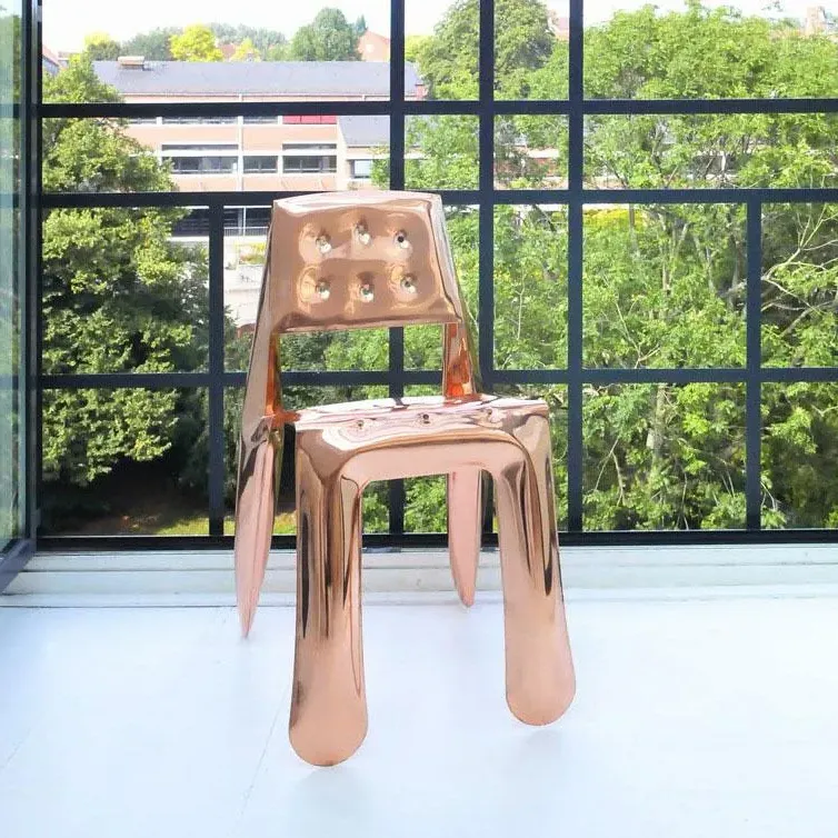 Steel Chair with FiDU Technology - Copper