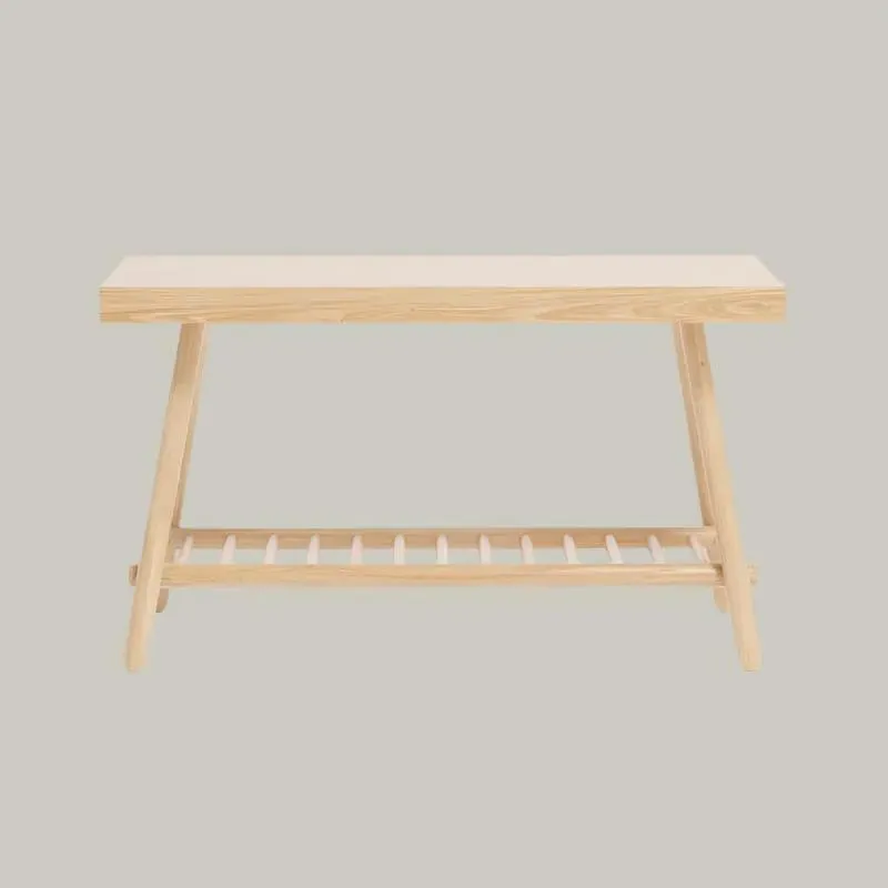 Storage Bench Seat - Natural, Oak
