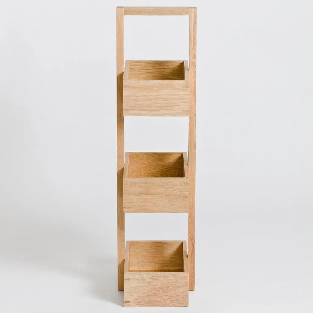 Storage Caddy - Natural Oak