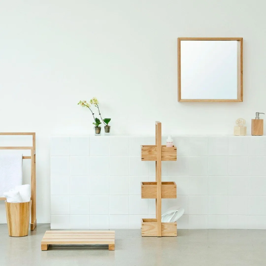 Storage Caddy - Natural Oak