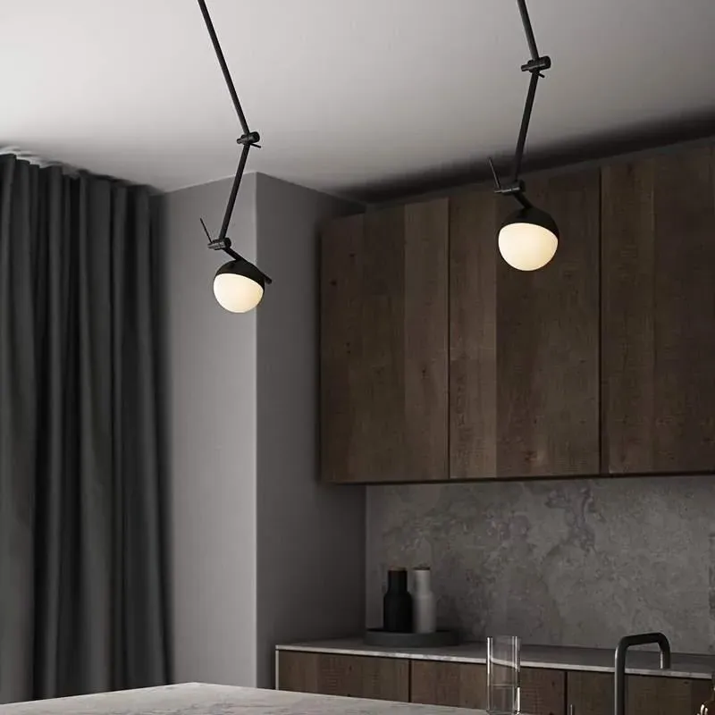 Swing Arm Wall Light - Black
