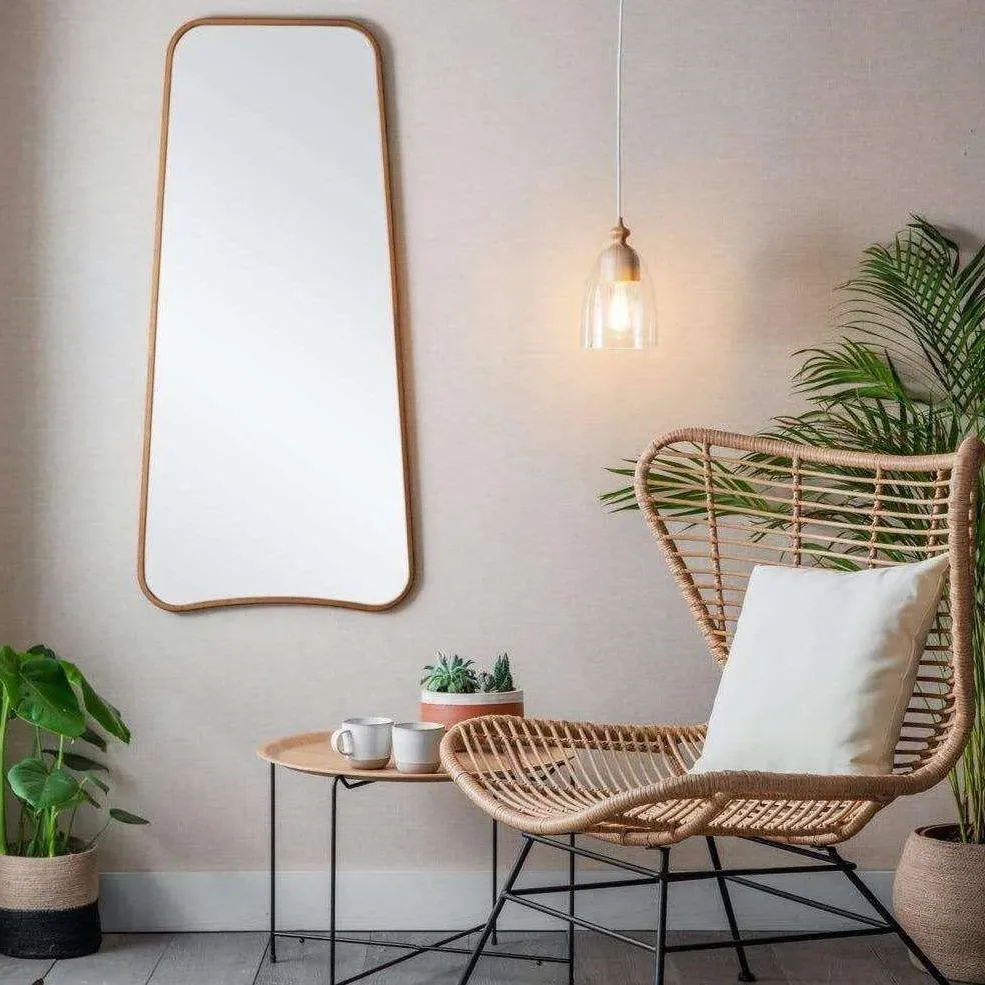 Tall Hallway Mirror - Bronze Frame image
