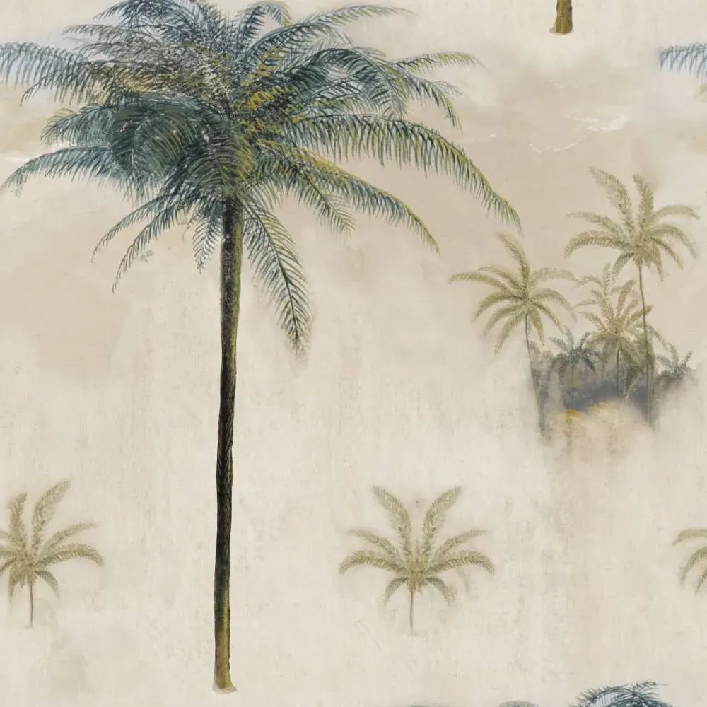 Tropical Wallpaper Set - Palm Trees, 3 Rolls