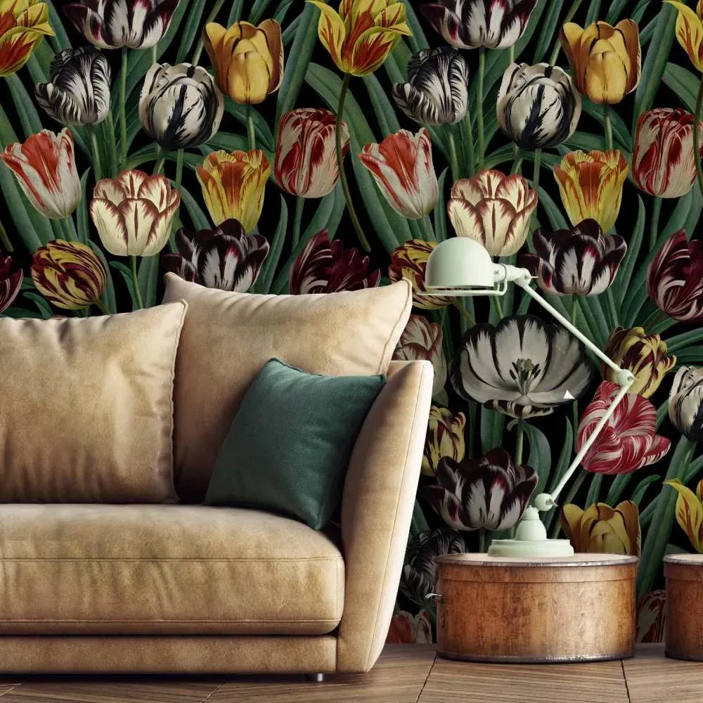 Tulipa Wallpaper - Set of 3 Rolls