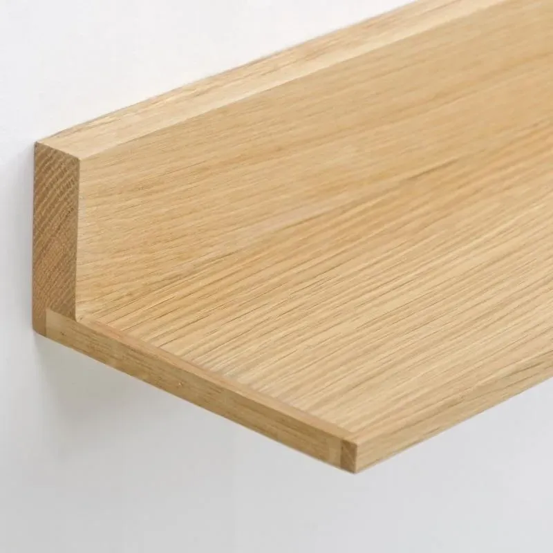 Wall Display Shelf - Natural Oak