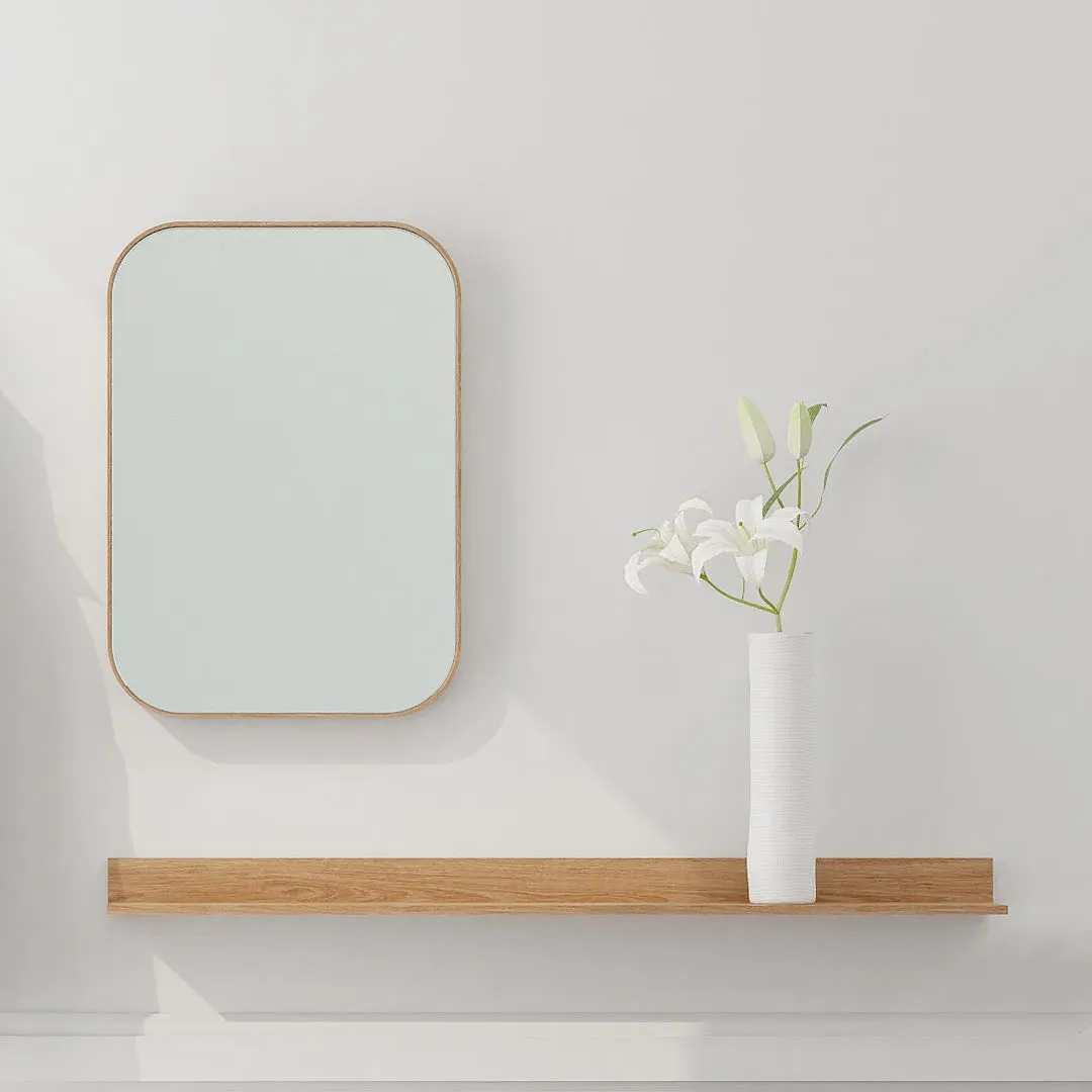 Wall Display Shelf - Natural Oak image