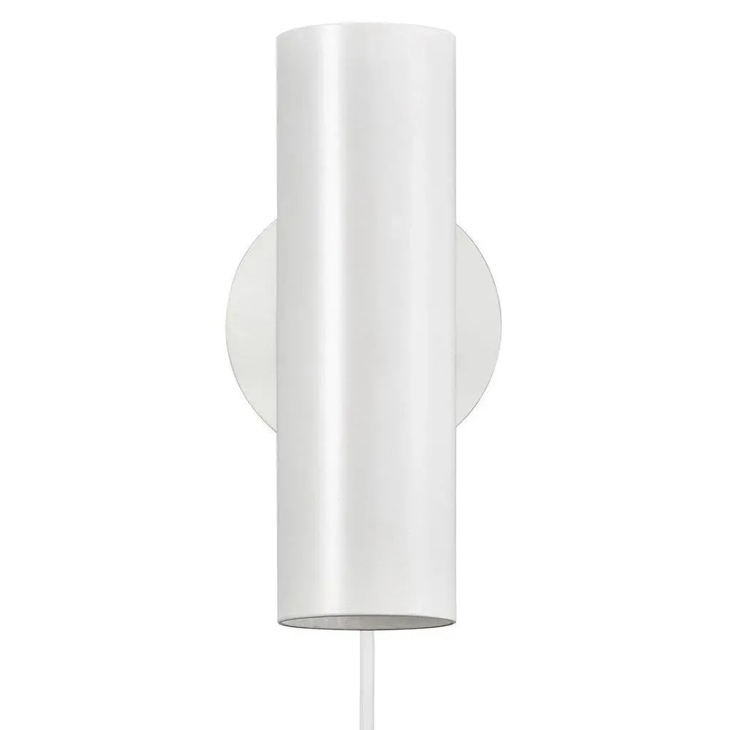 Wall Spotlight with Adjustable Head - White