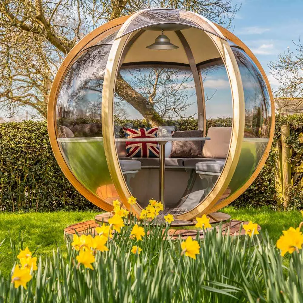 The Rotating Seater Garden Pod - Mulled Wine product