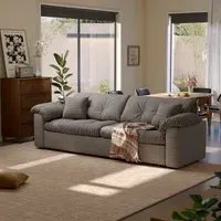 2-Seater Pull Out Sofa Bed with Storage