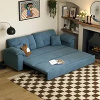 2-Seater Sofa Bed with Storage