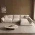 Cat-Scratch Resistant Corner Sofa - Beige