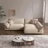 Cat-Scratch Resistant Corner Sofa - Beige