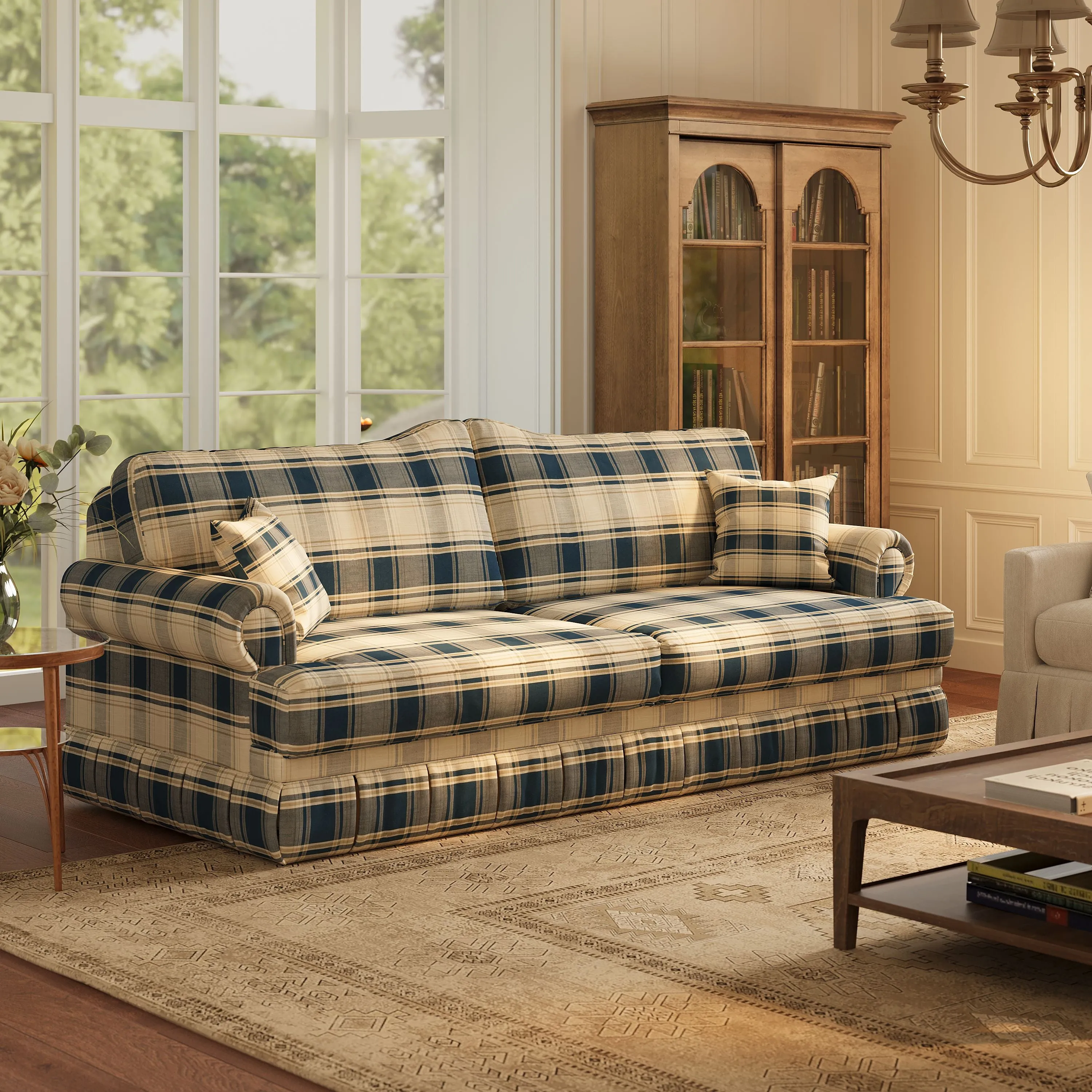 Kensington Chesterfield Sofa with Storage - Chenille