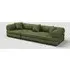 Matcha Toast 2-Seater Sofa Bed - Corduroy