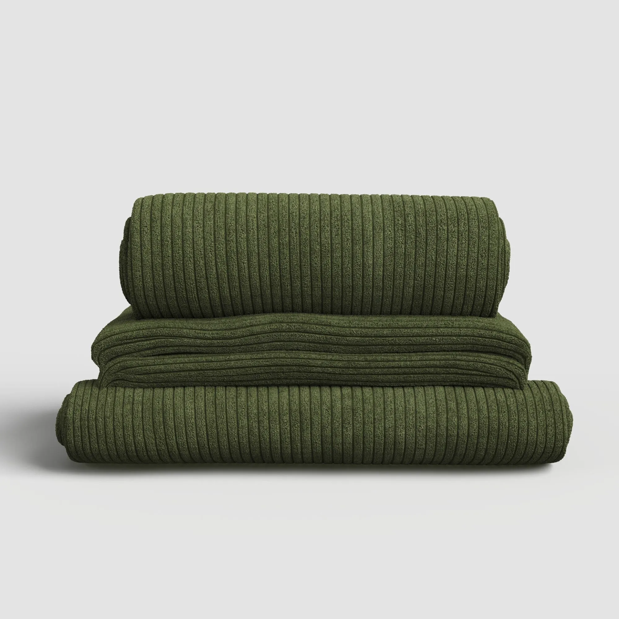 Matcha Toast Sofa Bed Cover - Corduroy