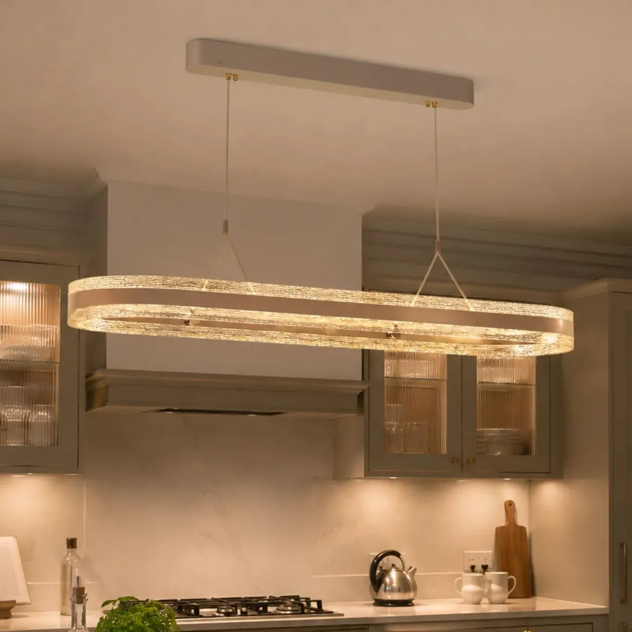 Alura Pendant Light - Rose Gold, Aluminum product