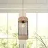 Cylinder Pendant Light - Natural, Rattan