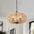 Globe Pendant Light - Brown, Hemp Rope