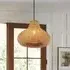 Gourd Bamboo Pendant Light - Natural
