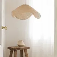 Handcrafted Rattan Pendant Light
