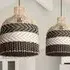 Handcrafted Rattan Pendant Light - Natural