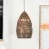 Handwoven Bell Pendant Light - Natural, Rattan