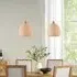 Handwoven Pendant Light - Natural, Bamboo