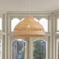 Handwoven Pendant Light - Natural, Rattan