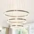 Interwoven Ring Pendant Light - Gold, Aluminum
