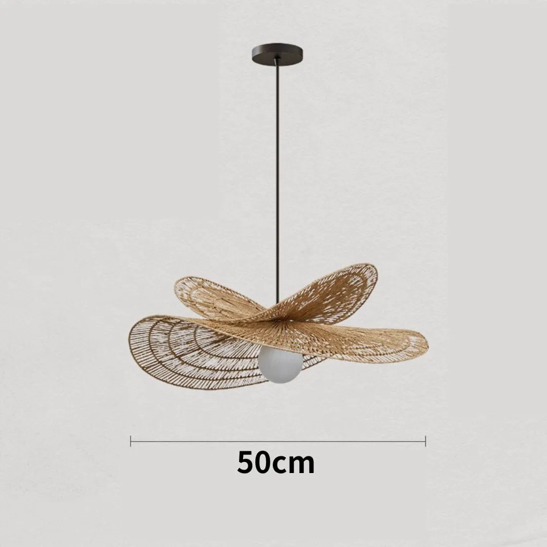 Lightsin Handwoven Pendant Light Fixture - Rattan product