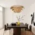 Multi-Tiered Dome Pendant Light - Natural, Rattan