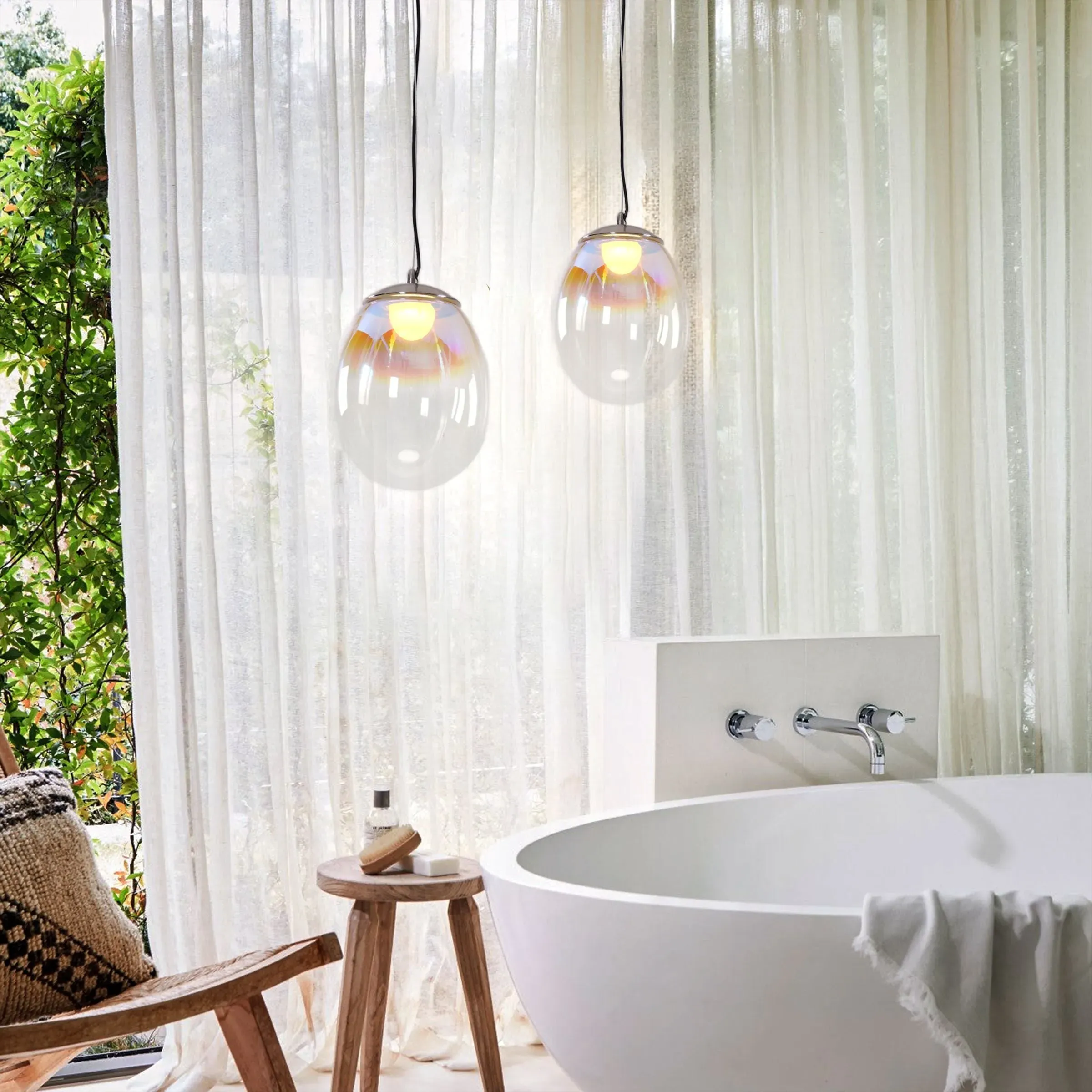 Nebula Pendant Ceiling Light - Glass