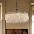 Opulent Gold Chandelier with Crystal Accents - Champagne Gold