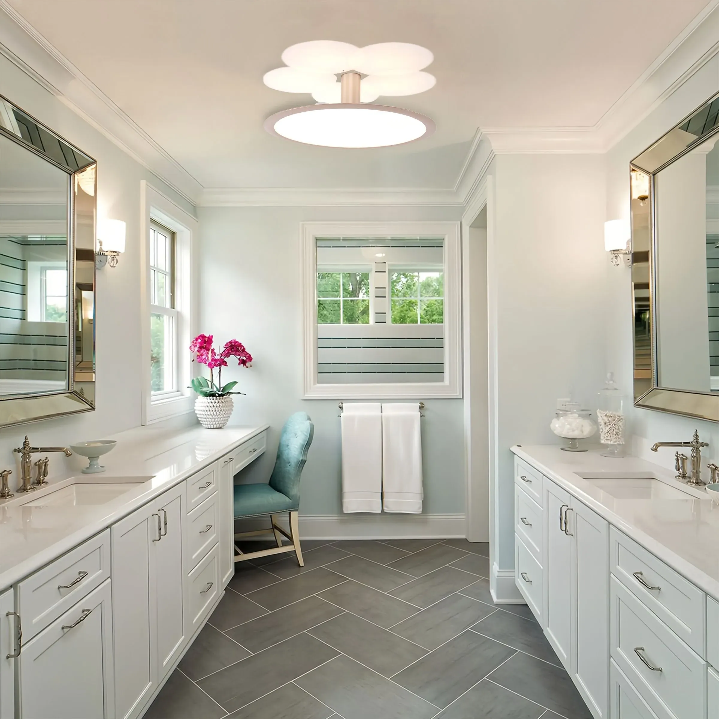 Pendant Light with Stepless Dimming - Rose Gold, Aluminum image