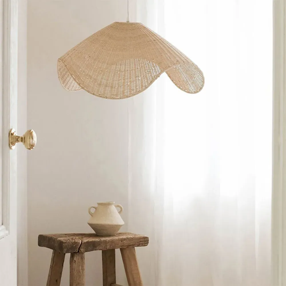 Rattan Handcrafted Pendant Light - Natural, Rattan product
