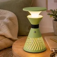 Retro Funnel Cordless Dimmable Table Lamp - Iron, Acrylic alternate view