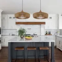 Shadome Handcrafted Wooden Pendant Light - Natural