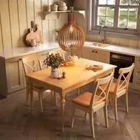 Shadome LED Wooden Birdcage Pendant Light - Wood