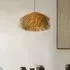 Straw Stack Rattan Woven Pendant Light - Natural