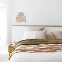 Woven Whisper Pendant Light - Natural, Rattan