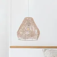 Woven Whisper Pendant Light - Natural, Rattan