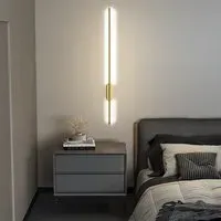 100cm Linear LED Wall Light - Gold, Aluminum