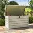 350L Garden Storage Box with Lock - Steel