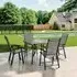 5-Piece Garden Patio Dining Set - Brown, Wicker
