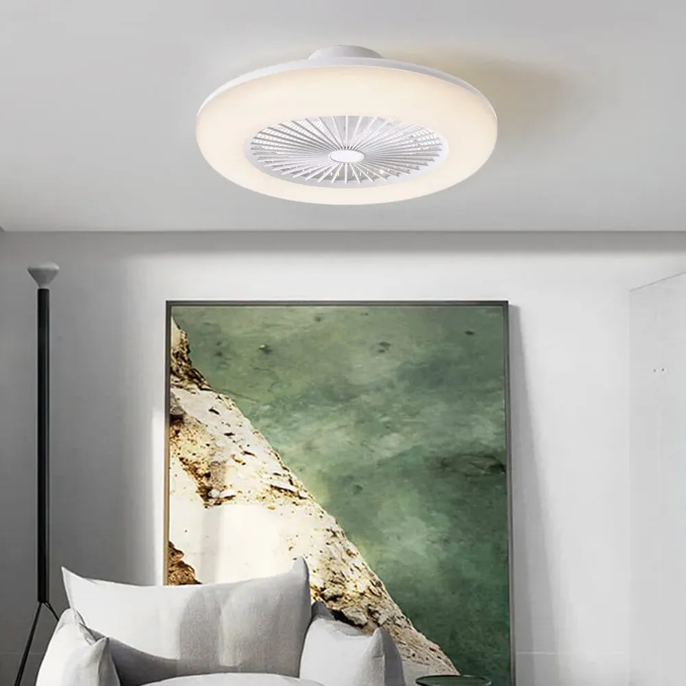 55cm Ceiling Fan with LED Light and Remote Control