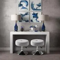 Adjustable Ottoman with Lift Function - Velvet