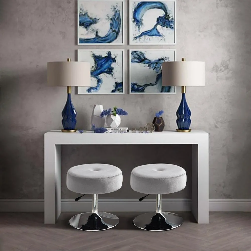 Adjustable Ottoman with Lift Function - Velvet