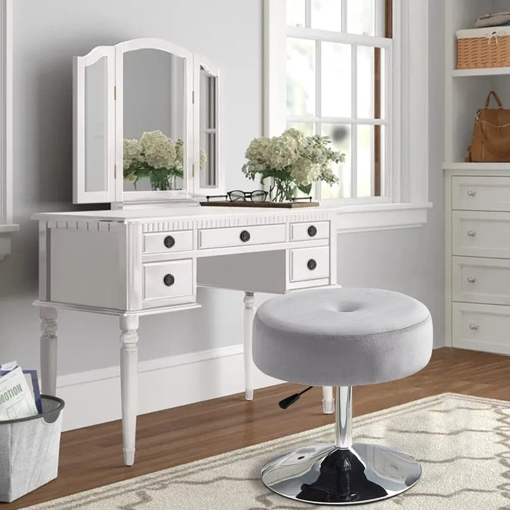 Adjustable Ottoman with Lift Function - Velvet image