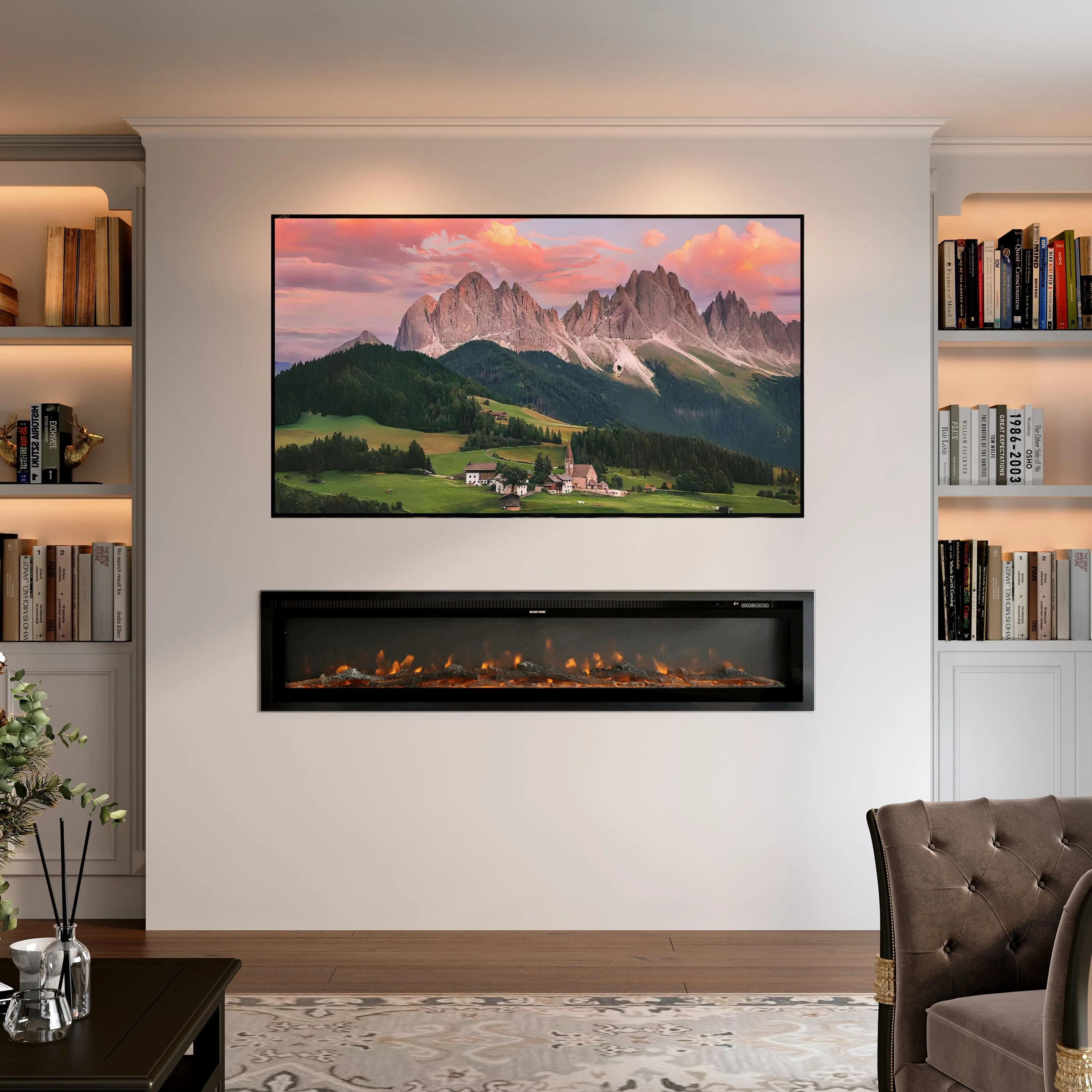 Aluminium Media Wall Frame - Aluminium