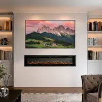 Aluminium Media Wall Frame - Aluminium